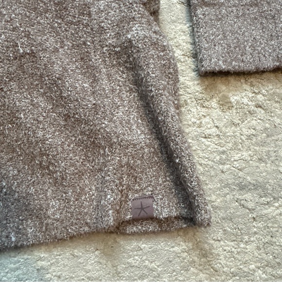 Barefoot Dreams CozyChic Lite Circle Cardi in Sable Brown Size Medium - Picture 12 of 13